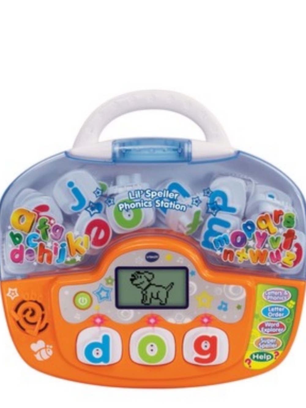 Lil' Speller Phonics Station - Orange and White Learning Toy